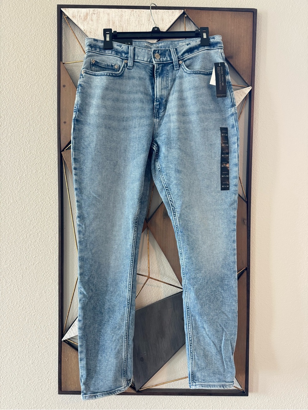 Banana Republic Men’s Light Blue Skinny Jeans